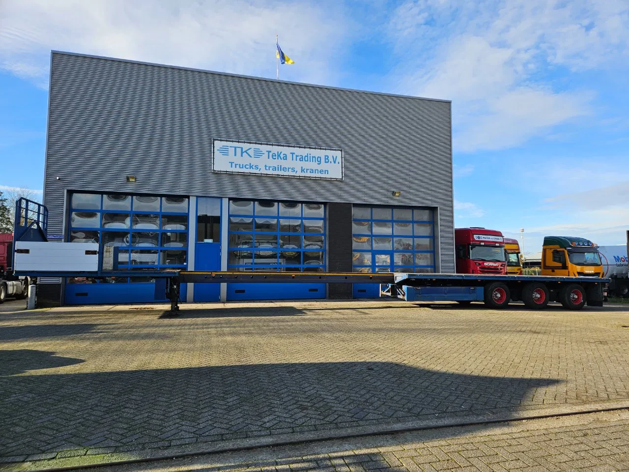 Nooteboom 1999 - OVB 45 03V Extendable till 21.40 meter 3x Steering Bild 3