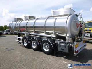 Magyar Chemical tank inox L4BH 22.5 m3 / 1 comp 2003 image 3 thumbnail