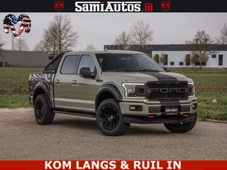 Dodge Ram Pick-Up 2018 - FORD F150 5.0 V8 4X4 | MAT OLIVE GREEN | BIJTELLING VRIJ | ZEER DIK | CAMERA | 3500KG | PANORAMA | LEDER | GO RHINO ROLLBAR | immagine 32