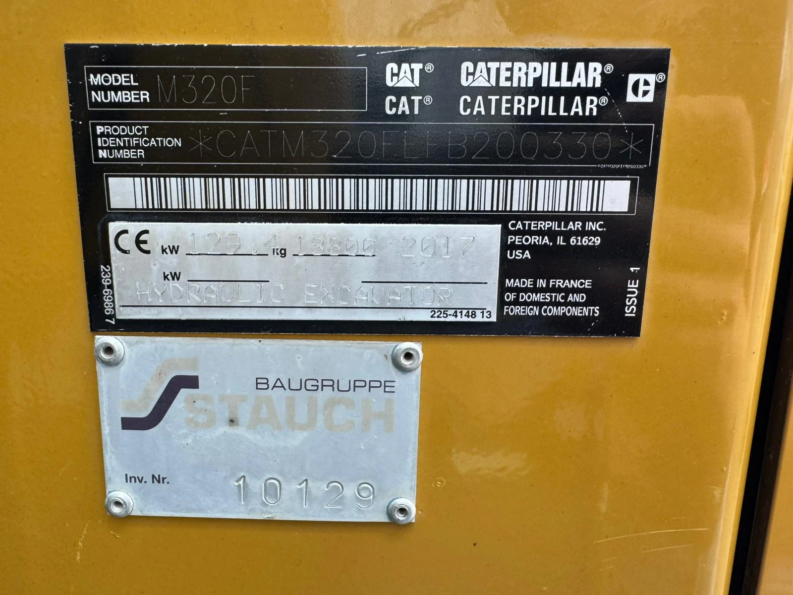 Caterpillar M320F 2017 zdjęcie 32