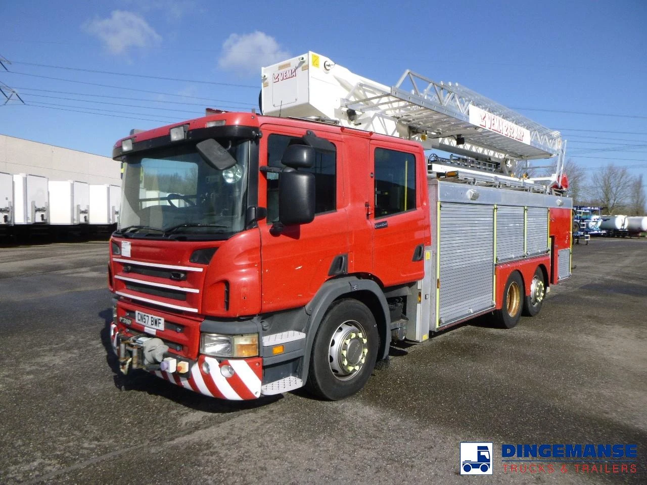Scania P 2008 - P310 6x2 RHD fire truck + pump, ladder & manlift imagen 1