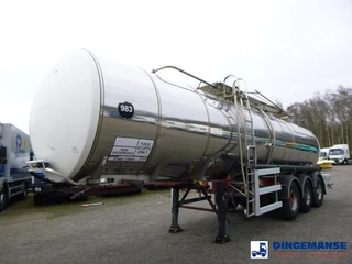 Fruehauf Food tank inox 30 m3 / 1 comp 1993 на продажу