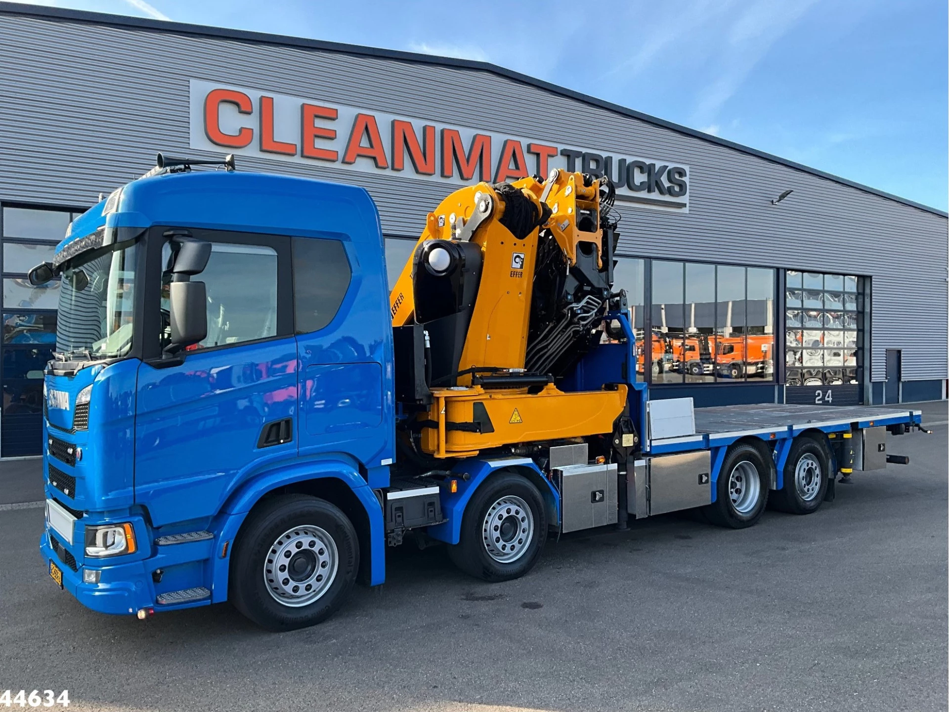 Scania R 2023 - 540 Euro 6 Effer 100 Tonmeter laadkraan + Fly-Jib Just 39.720 km! afbeelding 2