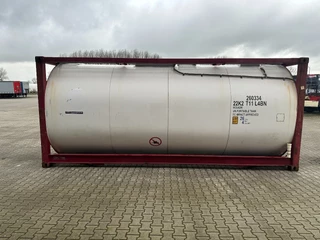 CIMC N/A 2017 - FOOD 20FT ISO / 25.930L-1-COMP. / L4BN / UN Portable / T11 / 5Y - + CSC test: 04-2028 obrazek 3