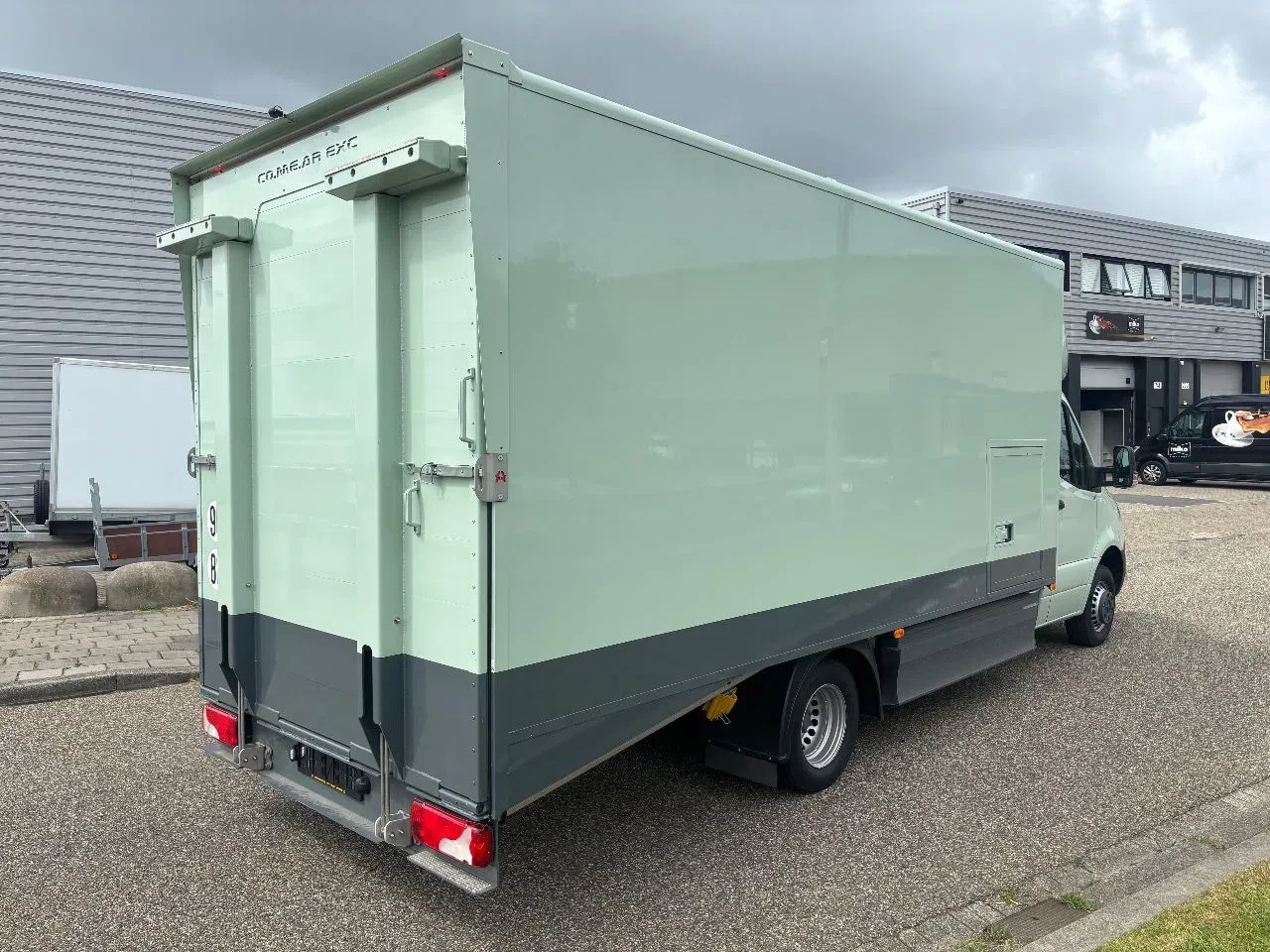 Mercedes-Benz Sprinter 2022 - 516CDI Auto/Machine Transport Oprijwagen Automaat Airco Navi Cruisecontrol 9000km afbeelding 4