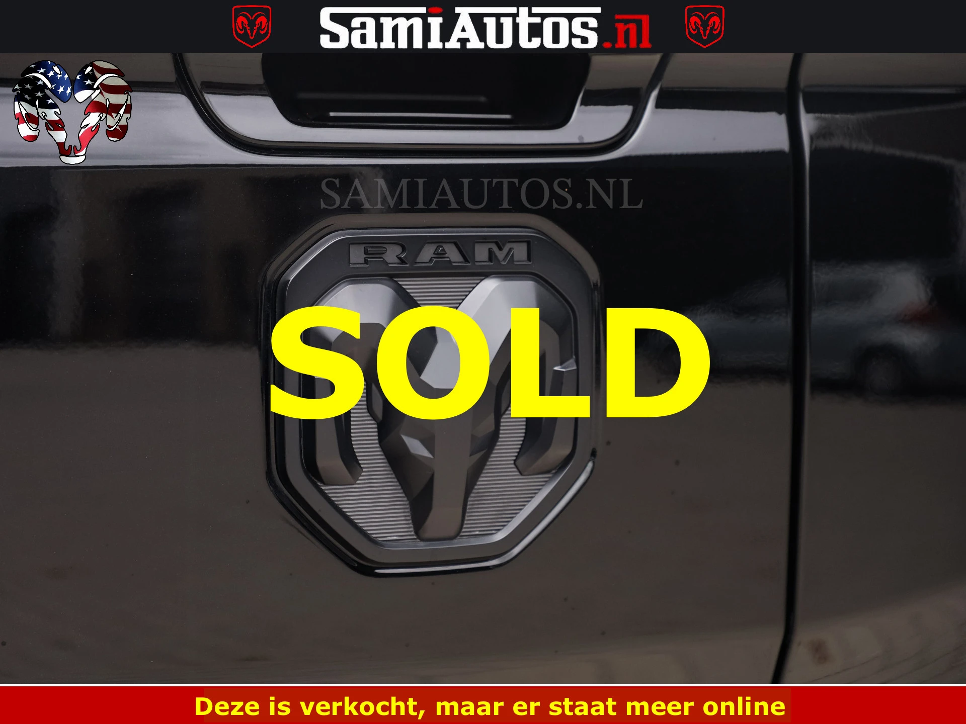 Dodge Ram 1500 2022 - LIMITED NIGHT | BOM VOL | HUD | MWK | LUCHTVERING | PANODAK | afbeelding 58