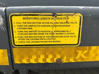 Kässbohrer N/A 2022 - Lowbed  / 6.00m extendable / hydraulic ramps  / steering-axle / lift-axle obrazek 30