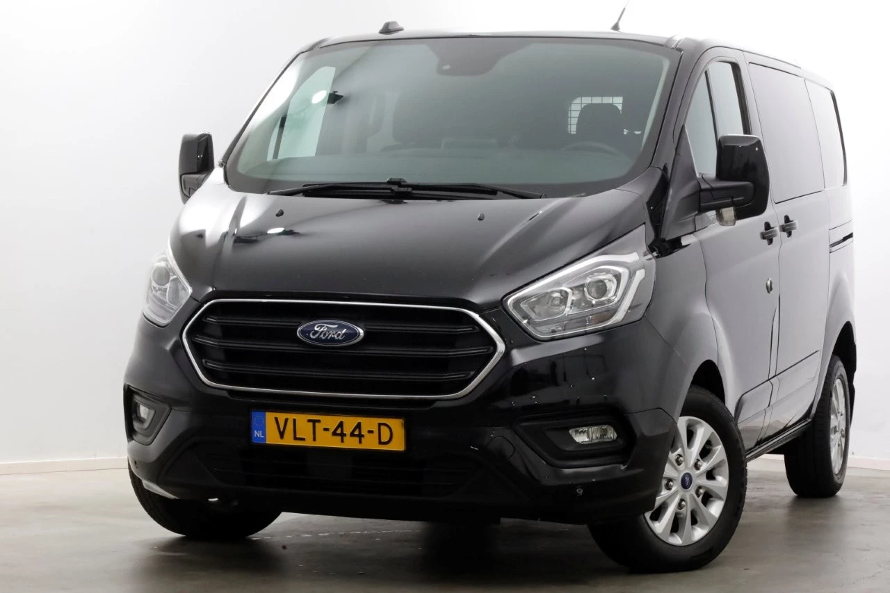 Ford Transit Custom 2021 - 2.0 TDCI 130pk L1H1 Automaat D.C. Limited Airco/Navi/2x Schuifdeur 10-2021 afbeelding 1