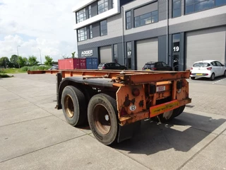 Van Hool N/A 1979 - 20 FT Container Chassis / Steel Suspension / Double Tyres bild 3