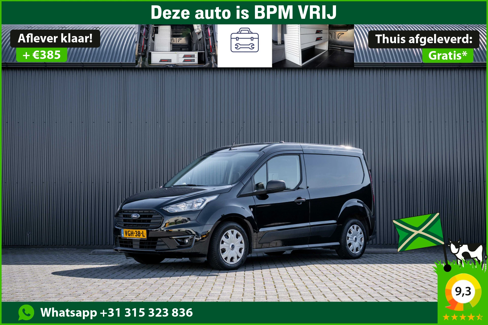 Ford Transit Connect 2020 - 1.0 EcoBoost | Benzine | Climatronic | Camera | 1e Eigenaar | Navi | Climate afbeelding 1