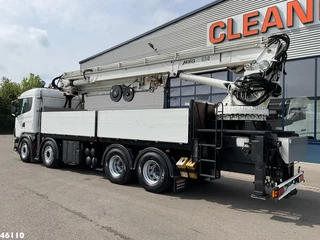 Scania R 1998 - 144 8x4 Retarder MKG 55 Tonmeter Dachdecker Kran image 8