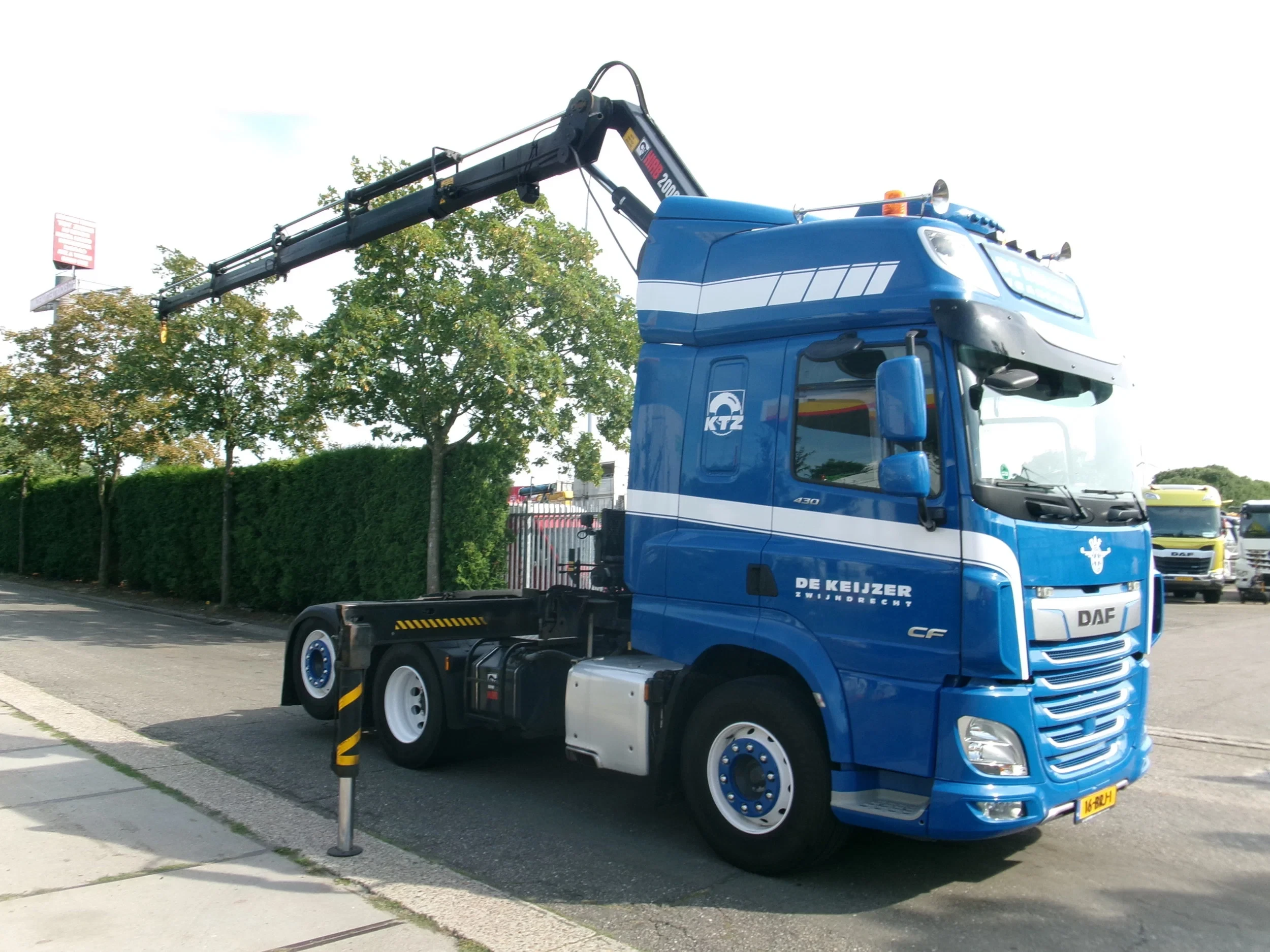 DAF CF 430 2021 - 13 LTR + HIAB 200 APK 05-27 immagine 3