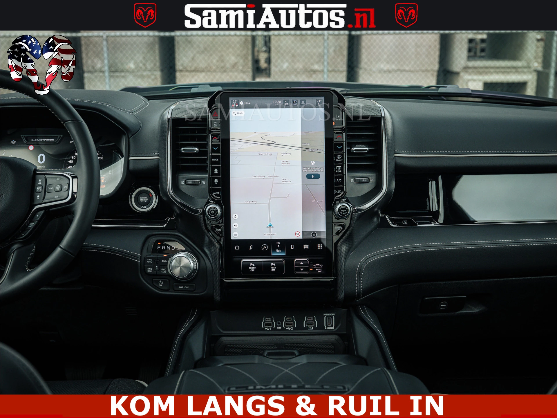 Dodge Ram Pick-Up 2024 - LIMITED NIGHT H.O 540HP 706Nm | Massage + Full Option | De Meest Luxe en Volle in zijn Klasse | obrázek 84
