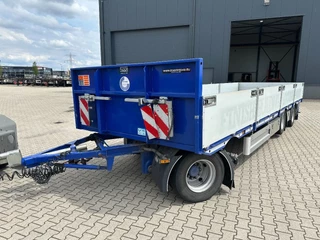 Floor N/A 2021 - zeer mooie AXD.330 3-assige aanhanger met alu zijborden, rongpotten, liftas, geschoopeerd, NL-aanhanger obrazek 46