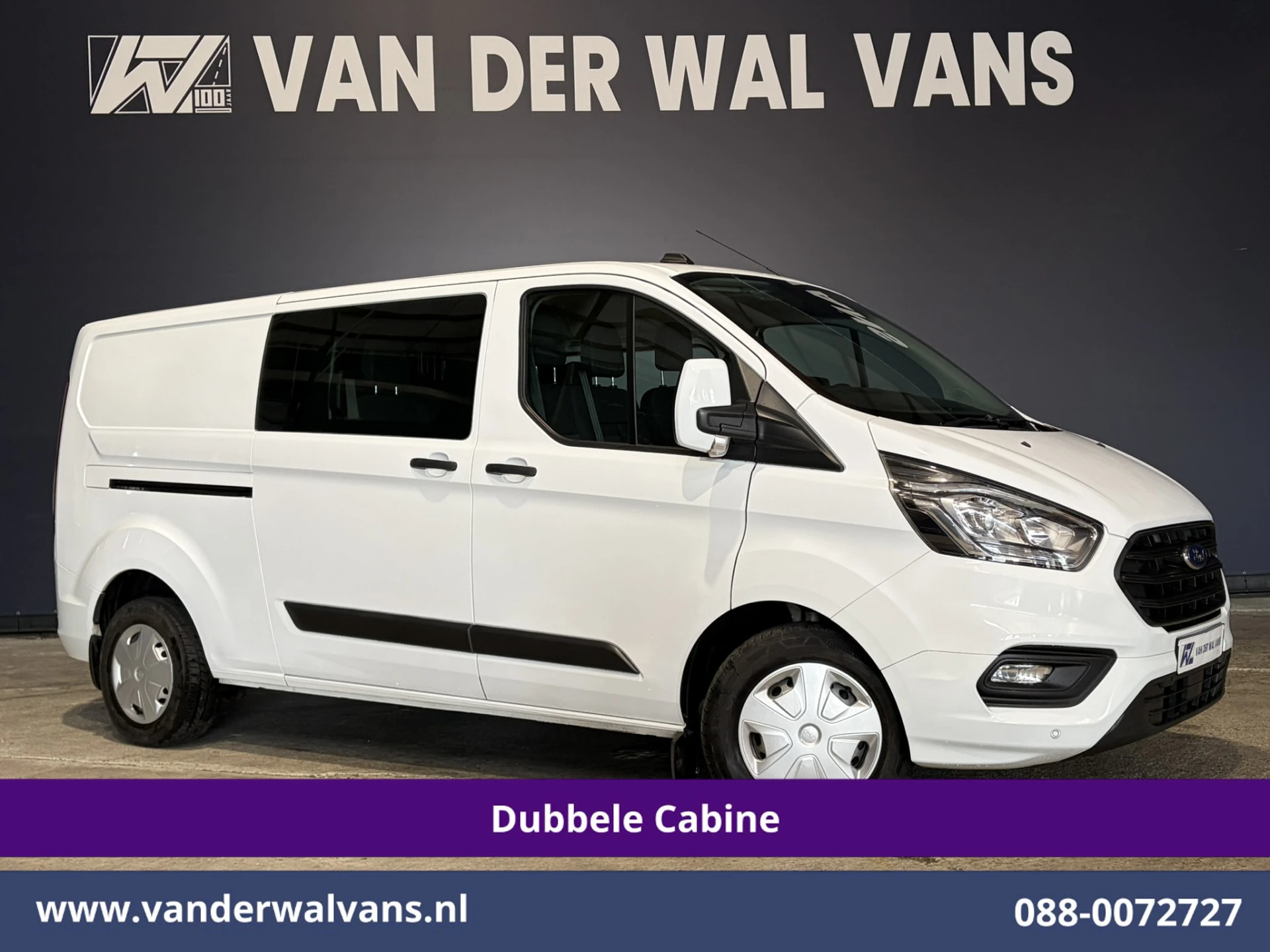 Ford Transit Custom 2020 - 2.0 TDCI 131pk Automaat L2H1 Dubbele Cabine Euro6 Airco | 6-Zits | Camera | Navigatie | LED | Apple Carplay Bild 1