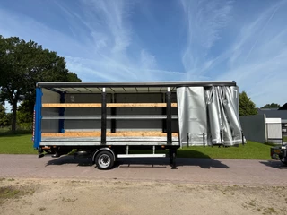 Bunk N/A 2020 - Be oplegger schuifzielen 8 ton met laadklep 1000 kg immagine 2