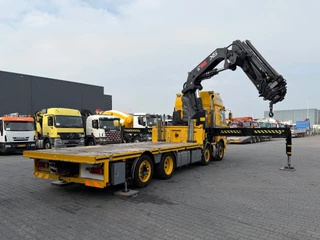 DAF CF 85.460 2009 - 8x2 + Hiab 600E-7 Hipro immagine 4