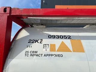 Consani N/A 2004 - 20FT ISO / 24.980L / 1-COMP. / UN PORTABLE / T11 / 22K5 / ADR/CSC valid until 08-2026 afbeelding 14