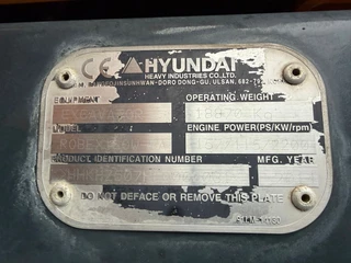 Hyundai Robex 180W-9A 2014 - N/A immagine 31