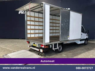 Mercedes-Benz Sprinter 2021 - 314CDI 143pk Automaat Bakwagen 21m3 KUUB Laadklep Zijdeur Euro6 Airco | Bijrijdersbank изображение 3