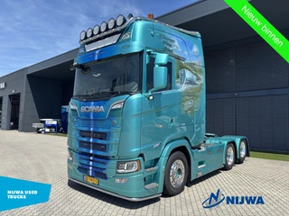 Scania S 2022 - 660 6x2 Showtruck V8 + Schuifschotel bild 1