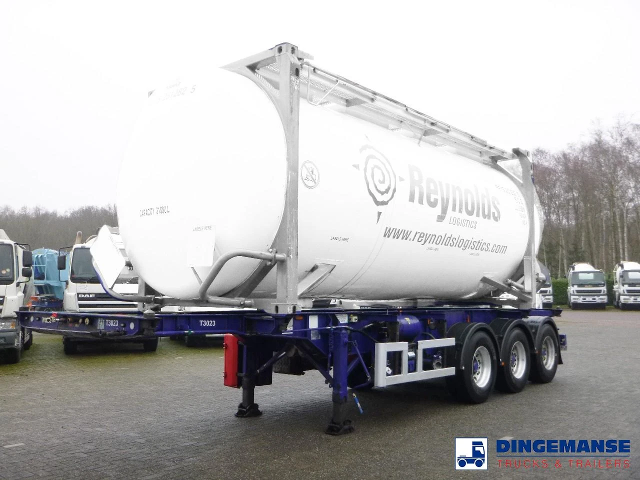 MG MG3 2005 - M & G 3-axle container trailer 20-30 ft obrázek 1