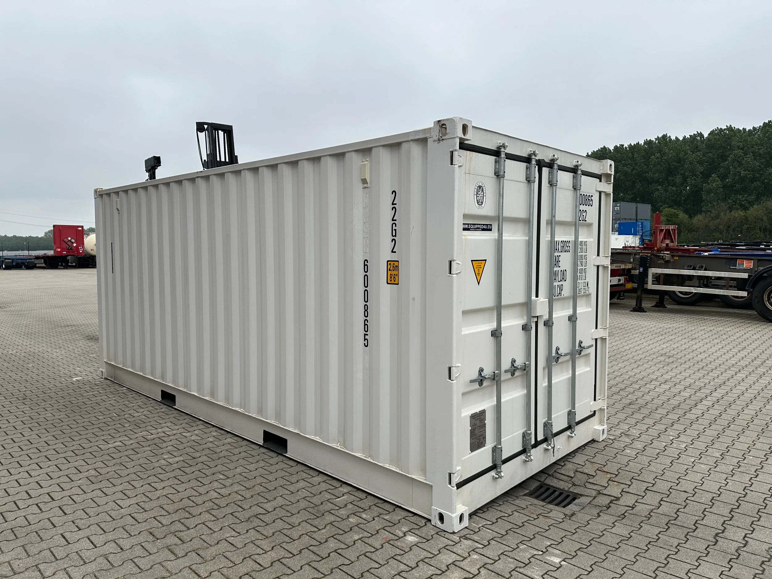 YANGZHOU 2026 - NEW (ONE-WAY) 20FT OPEN-SIDE CONTAINER afbeelding 20
