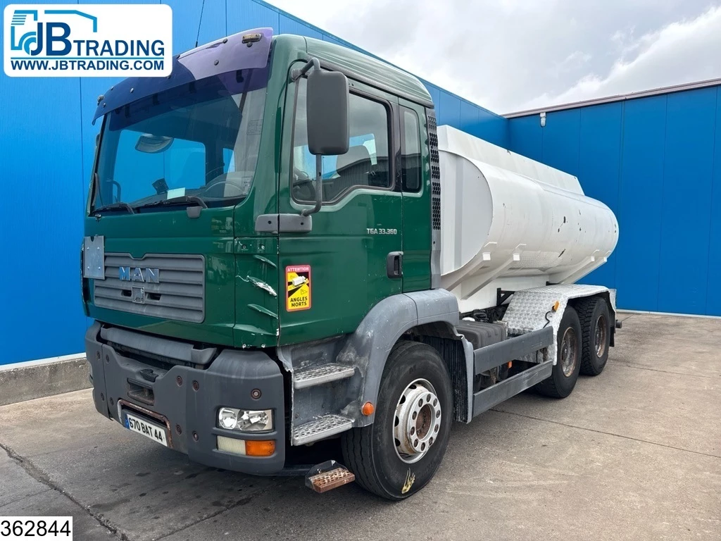MAN TGA 2003 - 33 360 6x4, 12.000L, Manual, Steel suspension afbeelding 1