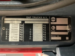 DAF FAQ CF 510 8x2 Euro 6 HMF 40 Tonmeter laadkraan + Fly-JIb 2015 - N/A image 31