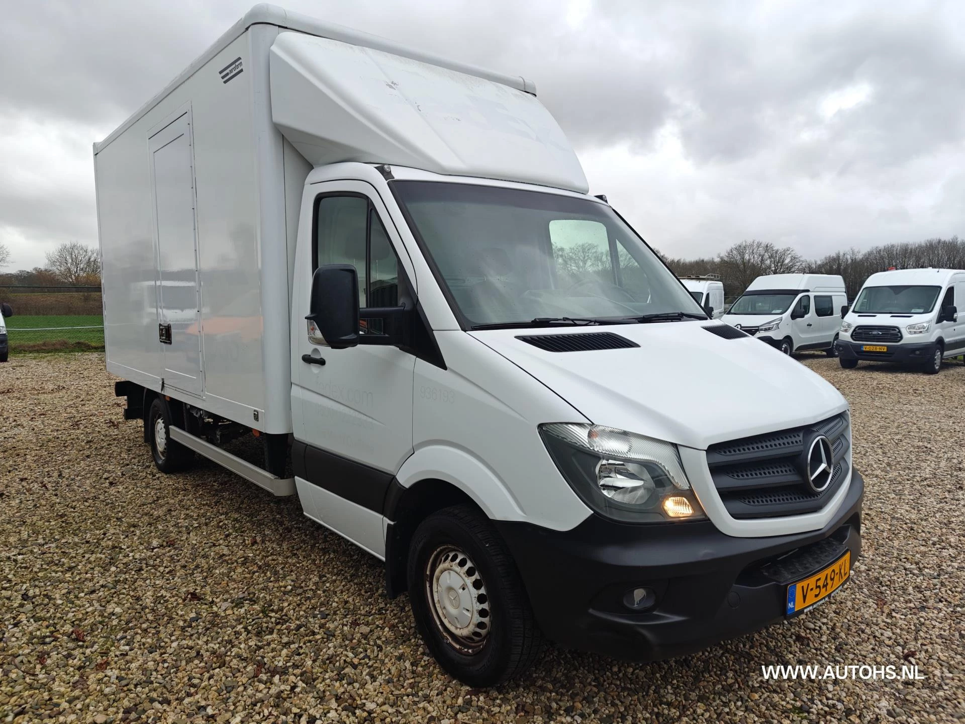 Mercedes-Benz Sprinter 2017 - 514 2.2 CDI Euro 6 , 1e Eig , 143 Pk , nette bakwagen met super km! afbeelding 6
