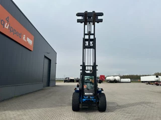Manitou M 50-4T 2012 - M 50-4T 4x4 rough terrain forklift / only 2.092hrs / triplex-mast / side-shift obrazek 10