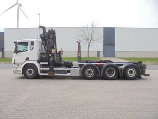 Scania P 2016 - P370 8X2 HAAK + KRAAN NL TRUCK LOW KM immagine 35