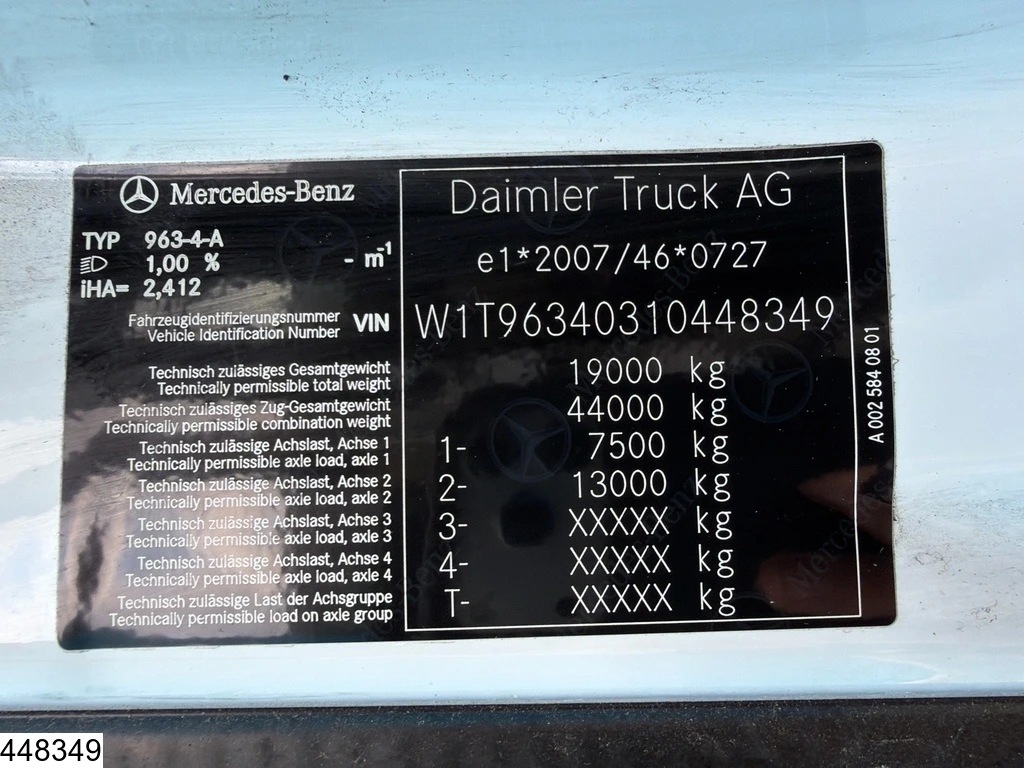 Mercedes-Benz Actros 2020 - 1845 EURO 6d afbeelding 7