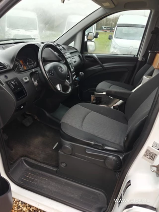 Mercedes-Benz Vito 2015 - 113 CDI 320 Lang/hoog Automaat , 1e Eig , 136 PK ,Apk maart 2027 , Airco , cruise , mooie bus. obrazek 11