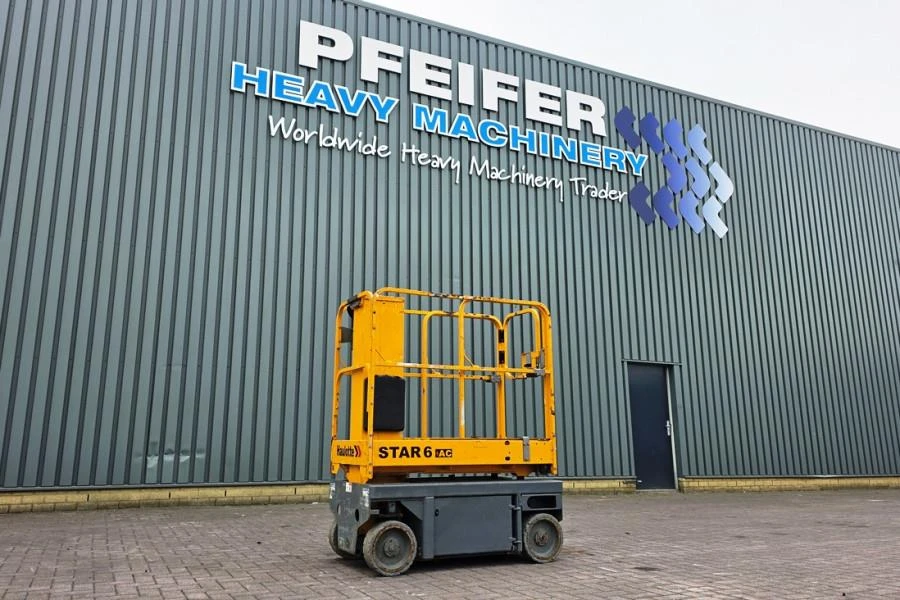 Haulotte 2016 - Star 6 Electric, Non Marking Tyres, 5.8m Working H image 1