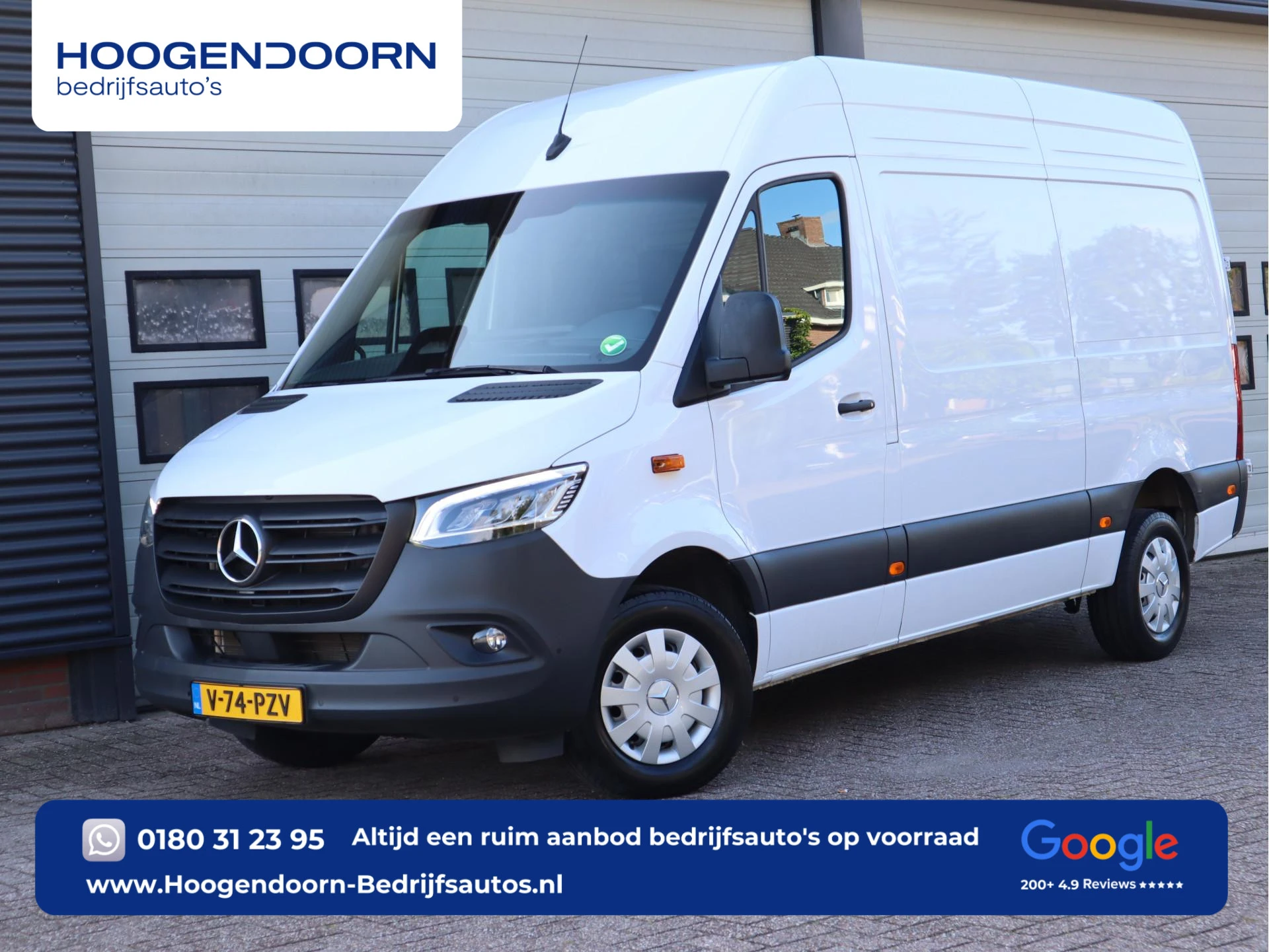Mercedes-Benz Sprinter 2024 - 317 CDI Automaat L2H2 RWD - LED - Mbux - Camera imagem 1