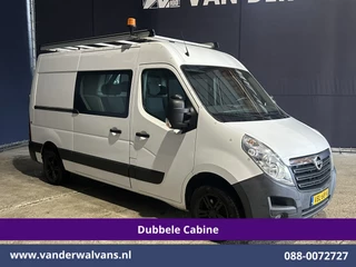Opel Movano 2019 - 2.3 Turbo 146pk L2H2 Dubbele cabine Euro6 Airco | Imperiaal | Omvormer | 2500kg Trekhaak | LM velgen obrazek 12
