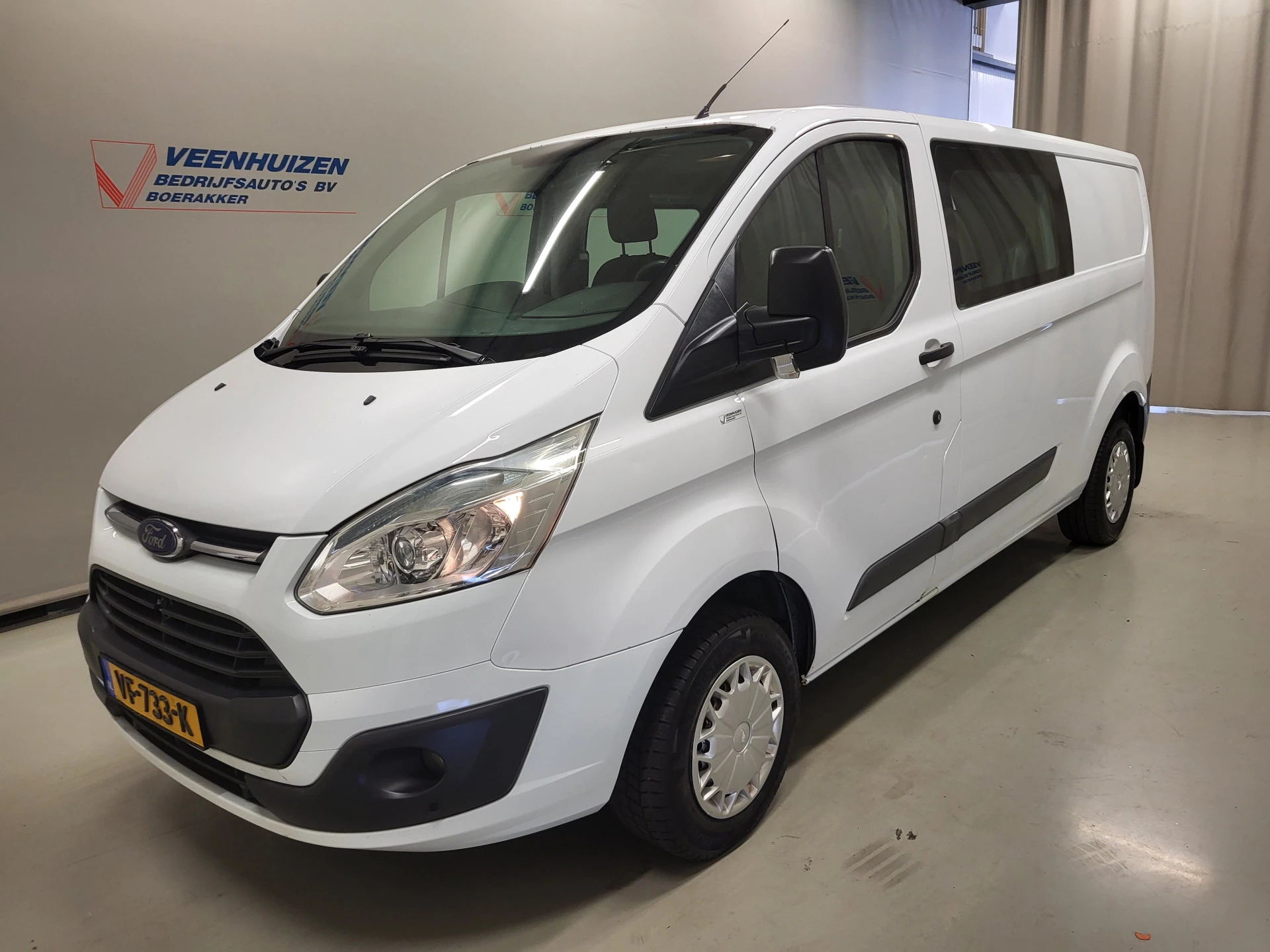 Ford Transit Custom 2013 - 2.2TDCI L2/H1 Dubbele Cabine Apk tot 19-11-2026! image 2