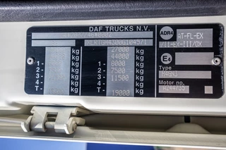 DAF N/A 2016 - XF 460-6X2-315 000 KM+ ADR zdjecie 11