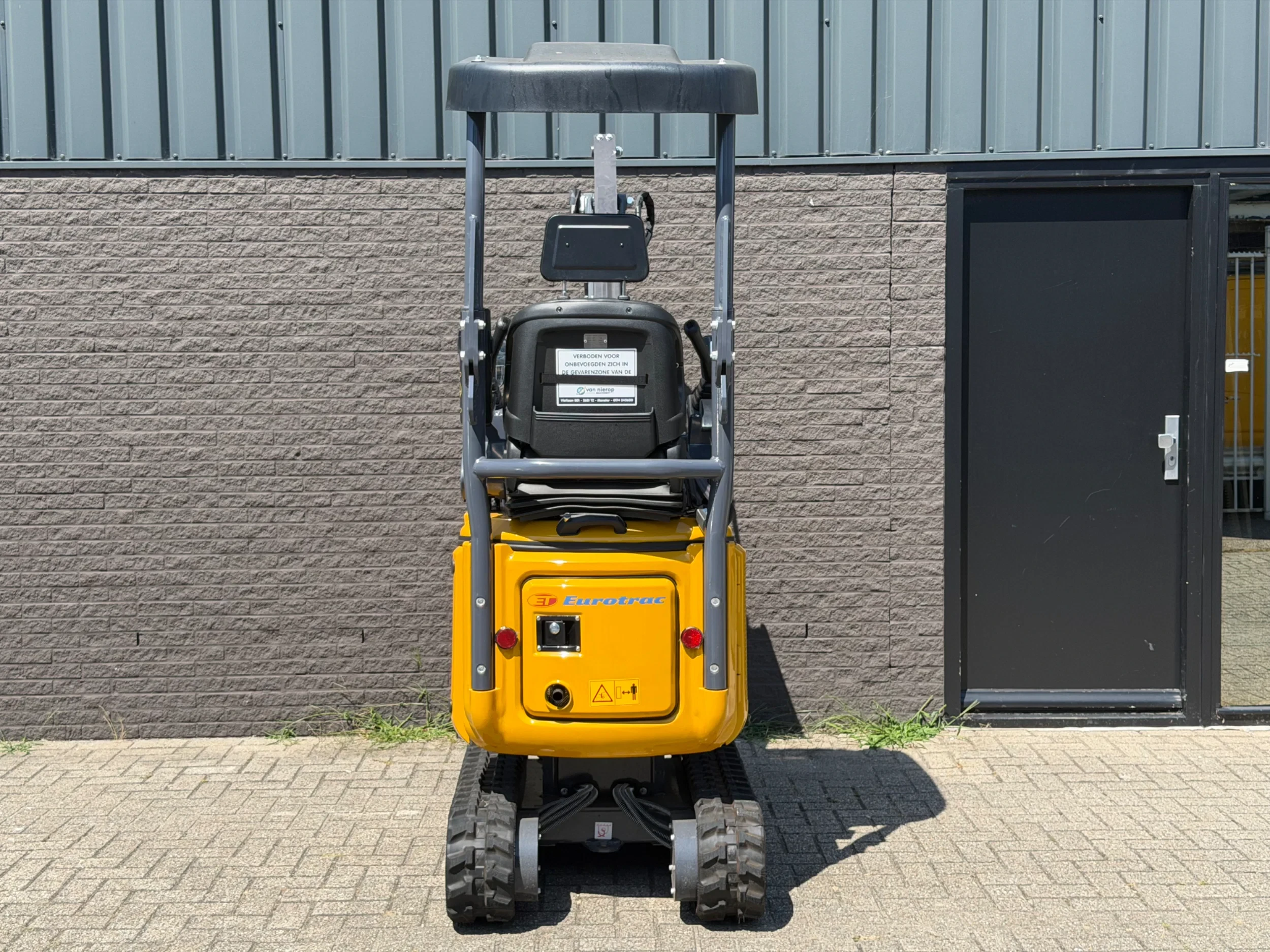 Eurotrac 2026 - HE12 Rupsgraafmachine + Joysticks & KUBOTA motor 6x OP VOORRAAD afbeelding 4