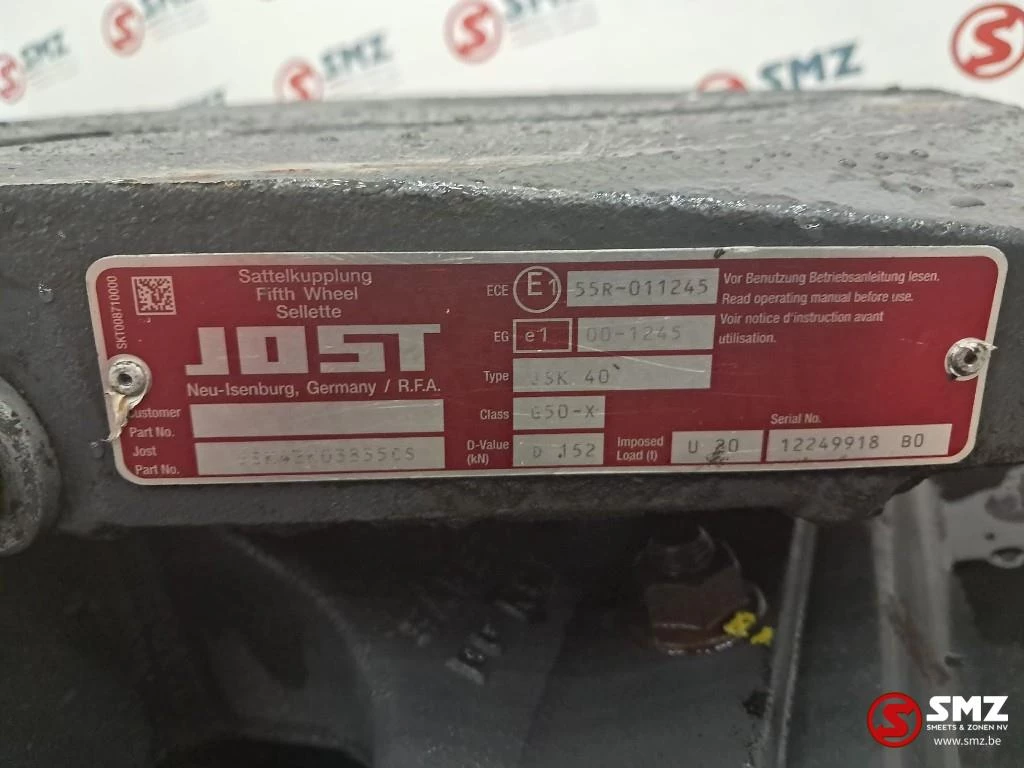 Jost - Occ koppelschotel JOST JSK40 afbeelding 7