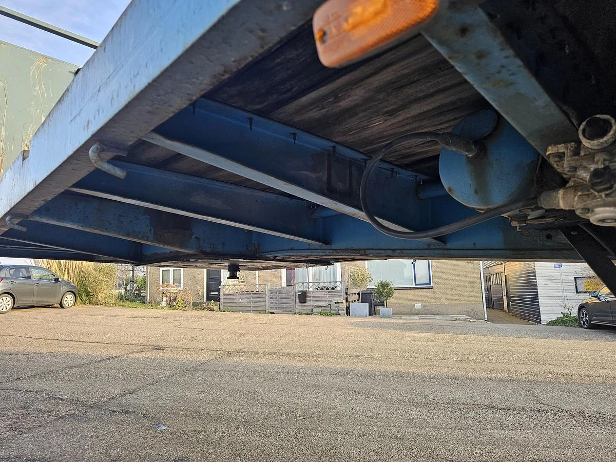 LINTRAILERS LSPU 18-27 | EXTENDIBLE TRAILER 21.20 MTR | STEERING AXLE | good sliding. 2000 Bild 33