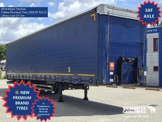 Kögel Semitrailer Curtainsider Mega 2018 en venta