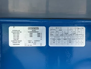 Groenewegen N/A 2006 - DRA-10-10-2             VéDéCar ISOLATED BOX               BPW AXLES          DISC BRAKES           TAIL LIFT           NEW CONDITION image 11