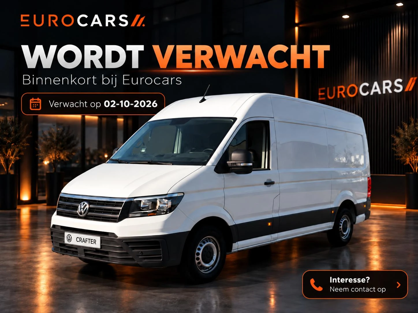 Volkswagen Crafter 2022 - 35 2.0 TDI L3H2 afbeelding 1