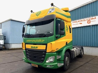 DAF 400 2014 - CF SPACECAB (EURO 6 / AS-TRONIC / 8.000 KG. FRONT AXLE / AIRCONDITIONING / FRIDGE / CAMERA SYSTEM / COMPLETE SPOILERSET / ETC.) te koop
