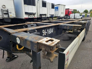 Krone SD | CONTAINER CHASSIS 40 FT 2 X 20 FT |BPW DRUM| APK TUV 22-07-2026. 5 PIECES. 2015 - N/A image 33