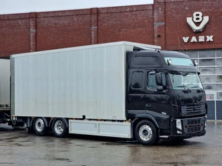 Volvo FH 2013 - 13.460 Globetrotter XL 6x2 - Box with side doors - Loadlift + Kelberg trailer 2012 with loadlift bild 38