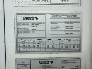 Schmitz Cargobull N/A 2015 - CARRIER VECTOR 1950 D/E / DISCBRAKES / NL-TRAILER / APK: 9-2026 imagen 36