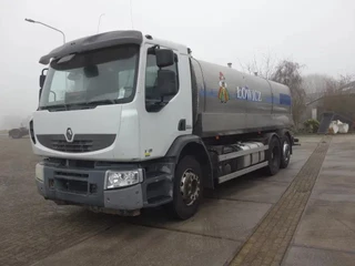 Renault Premium 370 2007 - 16000liter steanless steeltank te koop